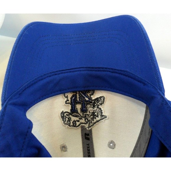 University Kentucky UK Wildcats Blue White Adj Baseball Hat Cap - Picture 4 of 7